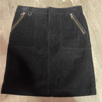 DKNY Vintage Classic Corduroy Mini Skirt Women's Size 4 Black Cotton C-0078 Photo 0