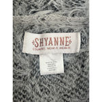 Shyanne  Kimono Duster Cardigan Open Front Womens OS Gray Black Aztec Fringe Photo 6