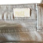 Paige Gray Verdugo Crop Straight Leg Cotton Blend Jeans Size 27 Stretch Photo 3