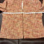Chico's Embellished Tweed Jacket Womens 12 Career Artsy Spring Career Preppy Photo 14