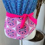 Nicole Miller New York Abstract Paisley Printed One Piece Swimsuit NEW Size M Photo 3