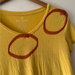 American Eagle  Yellow Soft & Sexy Short Sleeve Top Photo 4