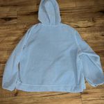Eddie Bauer light blue quarter zip jacket Photo 3