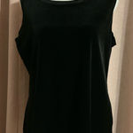 Notations  Black Y2K Velvet Tank Top Medium Photo 0
