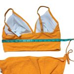 Old Navy  Orange Tie Bikini Tankini & Cheeky Bottom Set L/XL Swimsuit NWT Photo 8