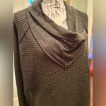 Elan Women's Olive Knit Waffle Thermal Surplice Neck Top from  EUC Small Photo 1