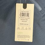 Titin NWT Blue Quarter Zip Pullover Cropped Sweatshirt Photo 7