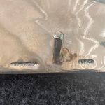 Vintage Alpaca Mexico Abalone Inlay Belt Buckle, 3.5" x 2.5", Fits 2" Belt Silver Photo 3