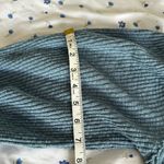 Urban Outfitters Outfitter Medium Powder Blue Twist Cropped Top. Raw Hem. Balloon Sleeves. Photo 6