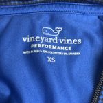 Vineyard Vines  Pullover Hoodie Quarter‎ Zip Performance Athletic Blue Size XS Photo 7