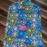 Vera Bradley Floral Garment Bag with Blue and Green Pattern Photo 1