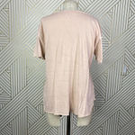 Zadig & Voltaire Top Wanda Short Sleeve Floral T-Shirt Pink White Size US Small Photo 6