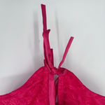 Majorelle  Angelique Bustier Top in Paradise Pink size XS Lace Bow Front Closure Photo 5