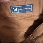 Gap Pants 14 Sable Brown High Rise '90s Loose Carpenter Washwell Straight Leg Photo 8