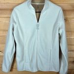 Made for life  Women's Fleece Full Zip Jacket, Off White, Size Medium Photo 0