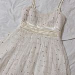 Speechless NWT  White and Gold Mini Dress Photo 1