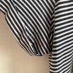 Ralph Lauren Lauren  Heathered Grey & White Striped Nightgown Size Large Photo 6
