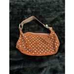 Kathy Van Zeeland  Bohemian Style Suede Shoulder Bag studded beads Photo 2