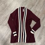 RDI  open front burgundy cardigan ✨ Photo 1