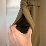 Joie FINAL PRICE  Womens  Pants Olive Green Drawstring Pull On Stretch Trouser Photo 2