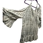 Tiare Hawaii Tie Dye Frilly Blouse - Size XL Photo 2