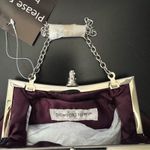 Newport News  Deep Purple Berry Satin Clutch NWT Photo 5