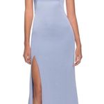 La Femme 29720 Light Blue Strappy Back Gown 10 Photo 0