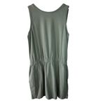 Zella  Gwen Ponte Knit Sporty Tank Dress Sage Green Size Large Photo 3