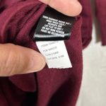 Torrid  1 1X T Shirt Dress Burgundy NEW Tie Waist Studded Long Sleeve MSRP $75.50 Photo 8