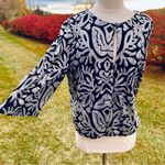 Joan Rivers Elegant Black and Silver Women's Sequin Jacket Size L Photo 5