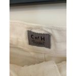 Citizens of Humanity  White Denim Jean Short Raw Hem Camp Pocket EUC 26 Photo 6