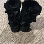 UGG  Black Shearling Boots Photo 2