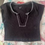 Urban Outfitters Black Stretchy Crop Top Photo 0