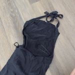 NWT DISSH AIMEE BLACK SILK COWL NECK DRESS Size 6 Photo 14