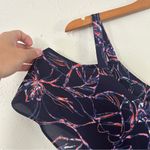 Allison Joy π¦ Blue Tank Top Blouse XS Flutter Sleeve Photo 3