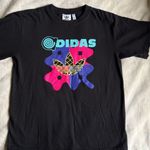 Adidas  Black Graphic Tee Photo 0