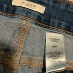 Maurice's Plus 16 16W Blue Jean Bermuda Denim Shorts Classic Faded Wash Stretchy Photo 1