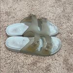 ZARA  Transparent Buckle Slide Sandals Photo 4