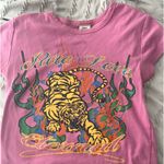 Urban Outfitters Pink  Graphic Crop Top Photo 1