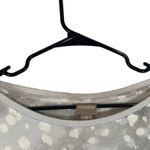 Chico's Gray & White Waterpaint Print Long Sleeve Knit Blouse Women Sz 2 L/12 Photo 4