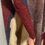 Knox Rose - Aztec Print Long Sleeve Jacquard Knit Open-Front Cardigan- Size M Photo 5