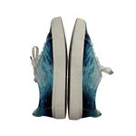 Cariuma OCA Low Blue Ocean Water Tie Dye Canvas Sneakers Sustainable Casual Size 10.5 Photo 6