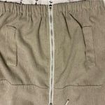 Corduroy Cropped Jacket Tan Size XS Photo 1