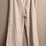 Abercrombie & Fitch ABERCROMBIE Striped Linen Pants Photo 0