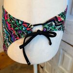 Tribal & Leopard Bikini Set Two Bottoms OP Swimwear Boho Festival Size Large Purple Photo 6