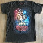 Stranger Things  Black Tee. Size Small Photo 1