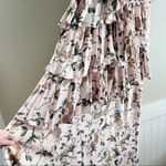 MINKPINK NWT • Wild Leopard Ruffle Midi Dress in Pink, Size Small Photo 13