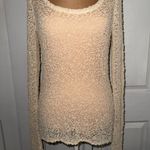 Rag and Bone  Textured Sheer Cream Long Sleeve Size XS NWOT Photo 1