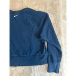 Nike navy blue cropped crewneck sweatshirt Size S Photo 6