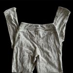 Gymshark Soft Light Green/White Mid Rise-High Waisted Leggings Photo 1